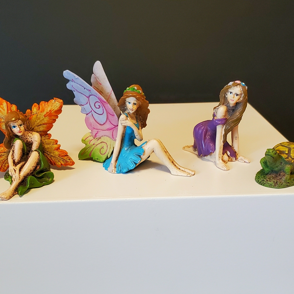 Fairy Garden Figurine Collection Wings Turtle